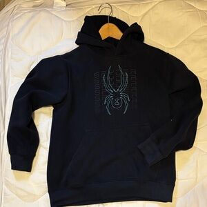 Black Spider Graphic Hoodie - Unbranded